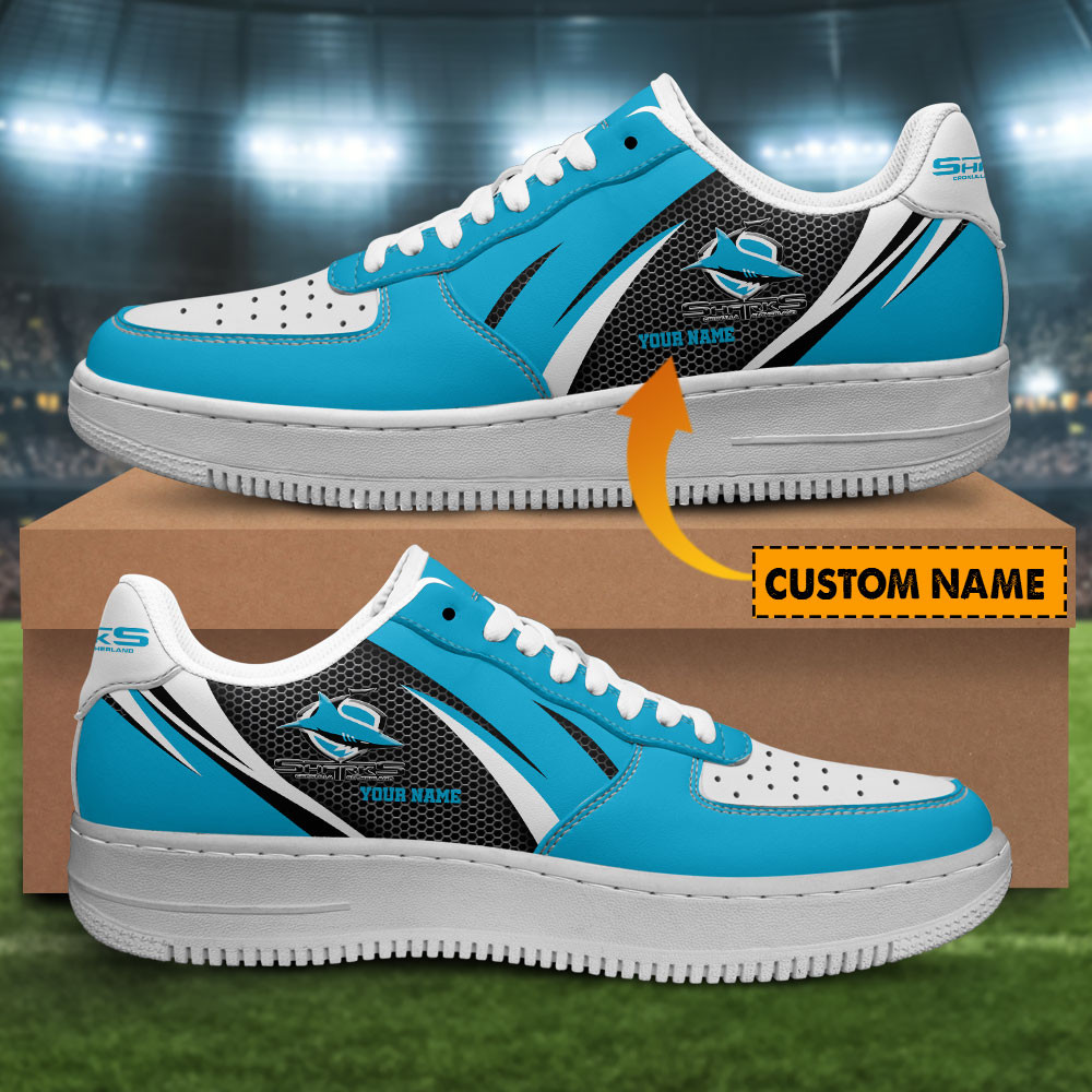 Cronulla-Sutherland Sharks New Personalized Air Sneakers For Fan For Men Women