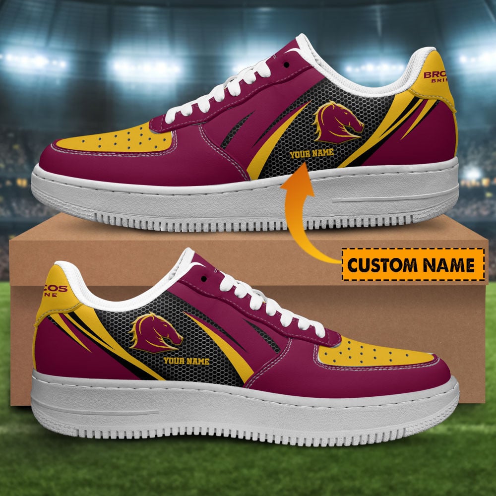 Brisbane Broncos New Personalized Air Sneakers For Fan For Men Women