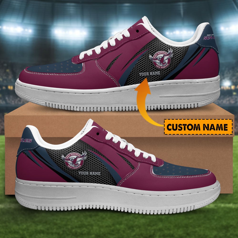 Manly-Warringah Sea Eagles New Personalized Air Sneakers For Fan For Men Women