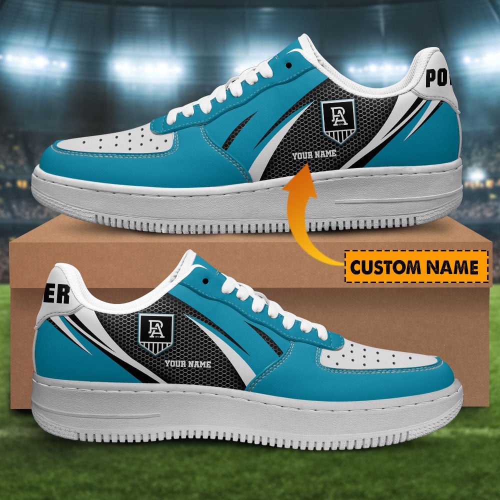 Port Adelaide New Personalized Air Sneakers For Fan For Men Women