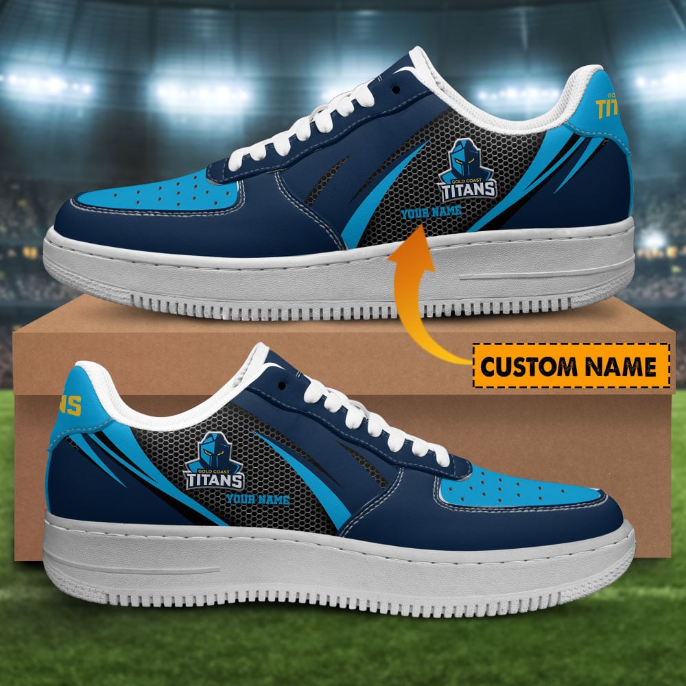 Gold Coast Titans New Personalized Air Sneakers For Fan For Men Women