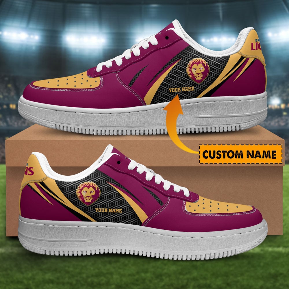 Brisbane Lions New Personalized Air Sneakers For Fan For Men Women