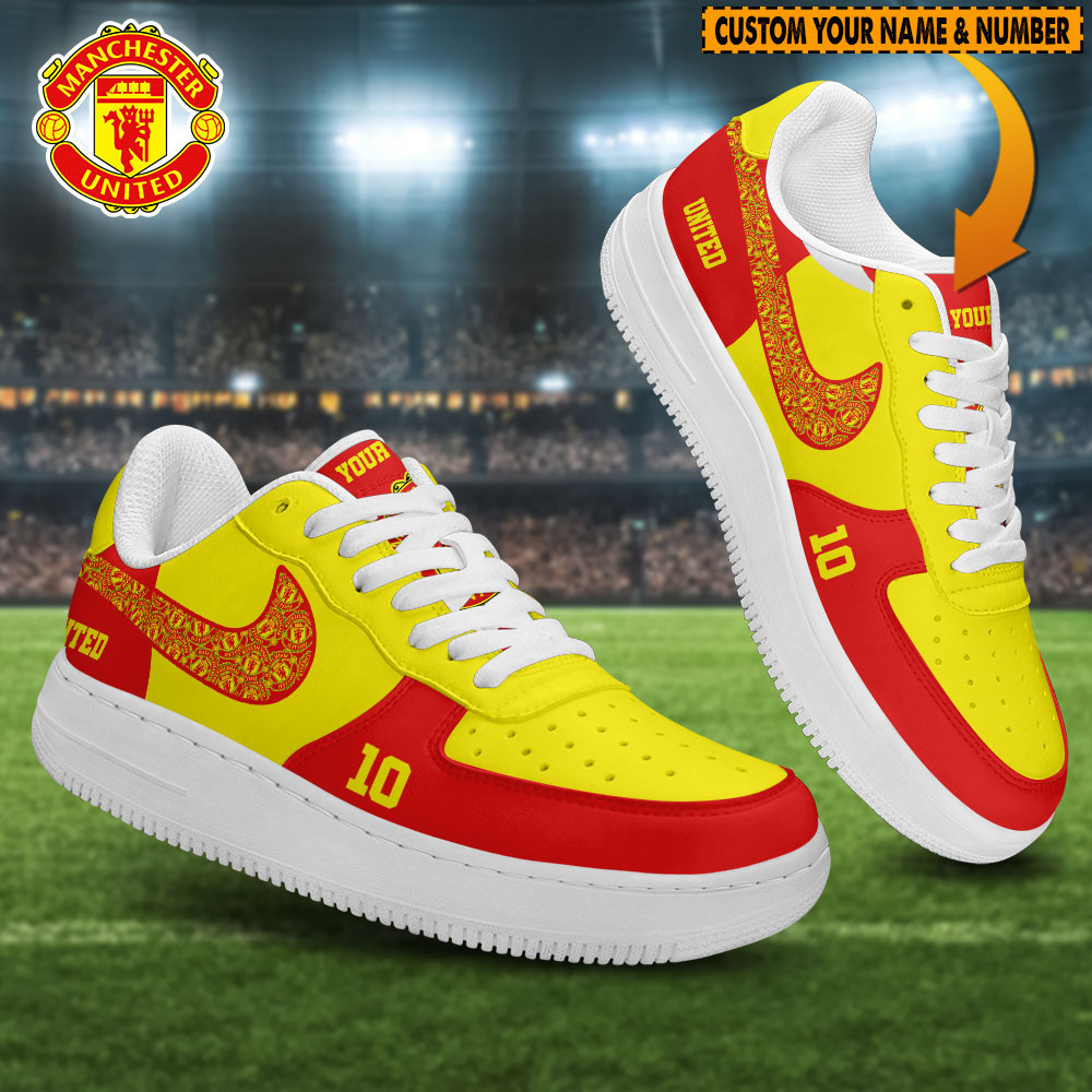 Manchester United Personalized Naf Shoes For Fans For Men Women