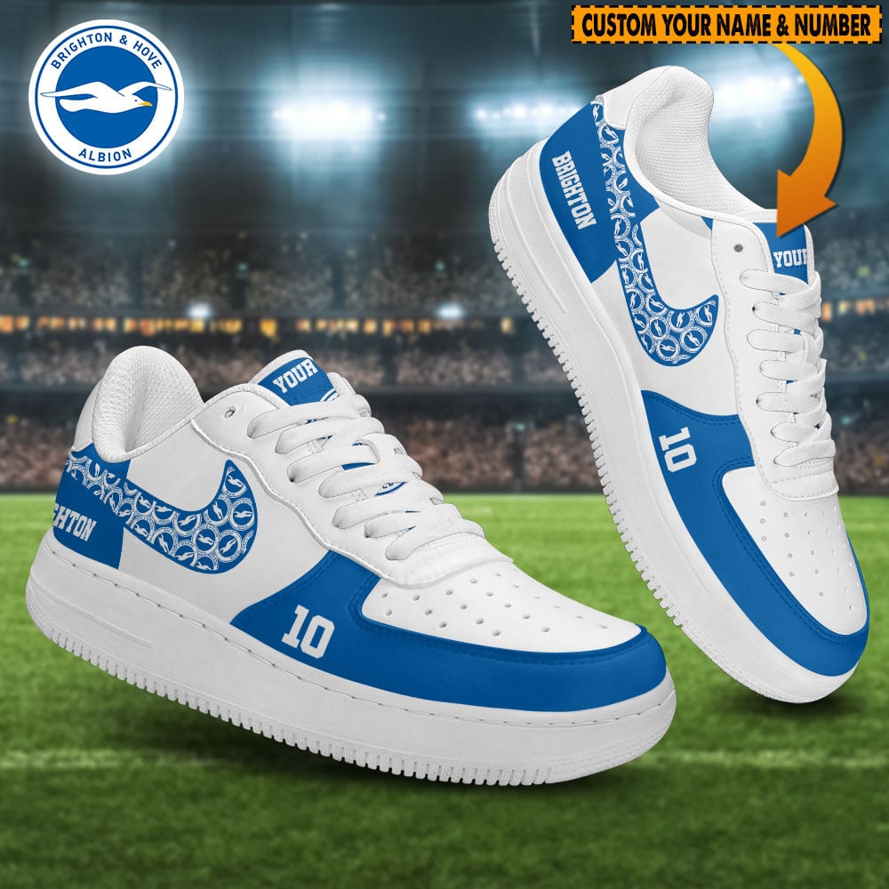 Brighton & Hove Albion Personalized Naf Shoes For Fans For Men Women