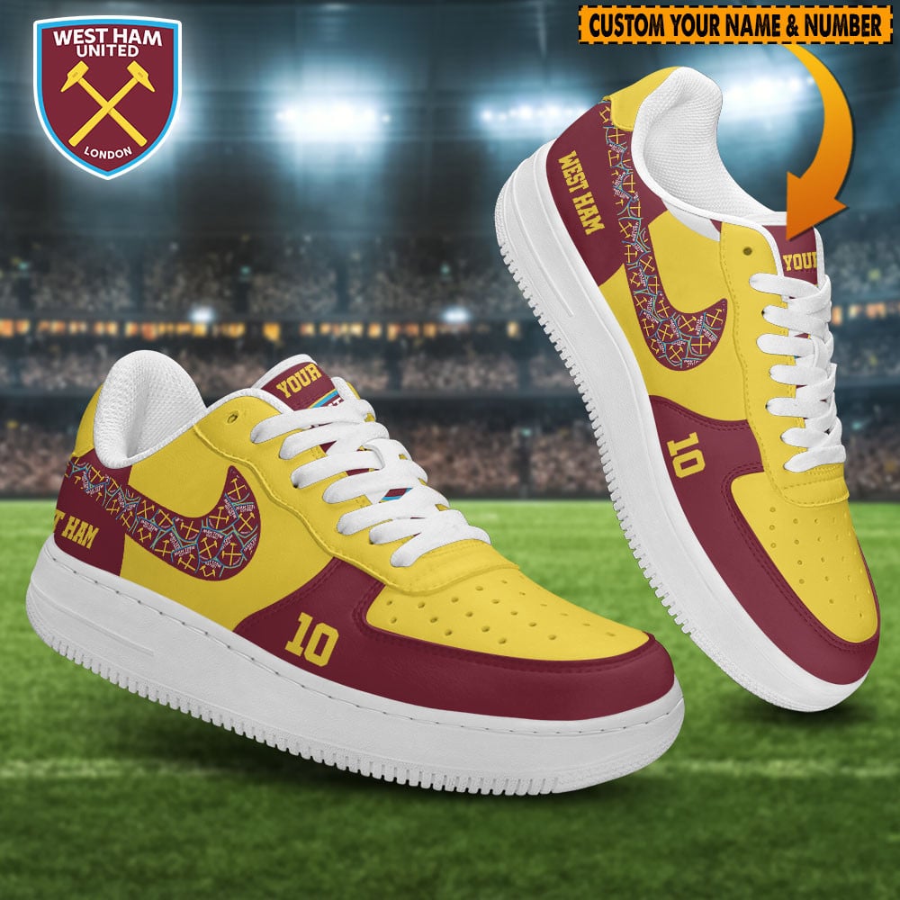 West Ham United Personalized Naf Shoes For Fans For Men Women