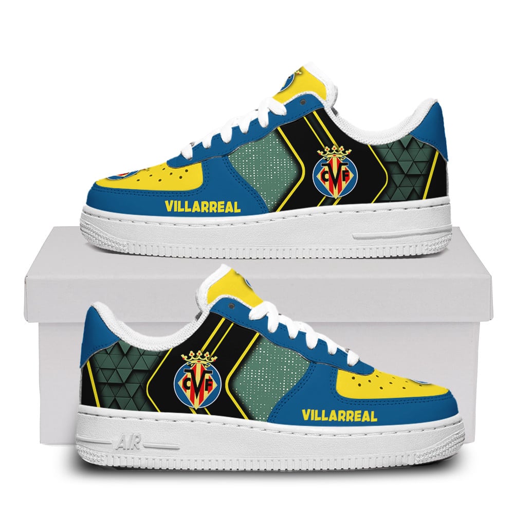 Villarreal Air Force One Shoes For Men Women Style Special 
