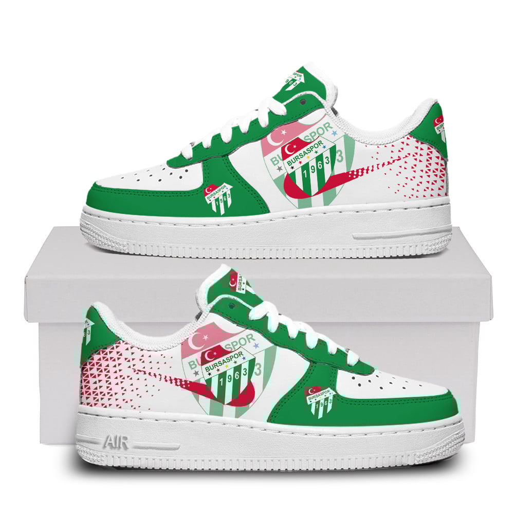 Bursaspor Air Force One Shoes For Men Women Special Af1 Collection