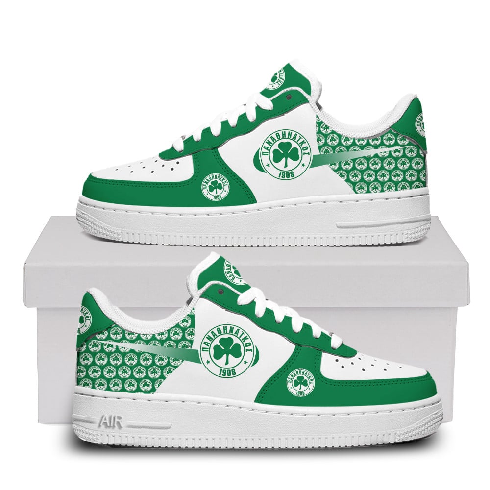 Panathinaikos Air Force One Shoes For Men Women