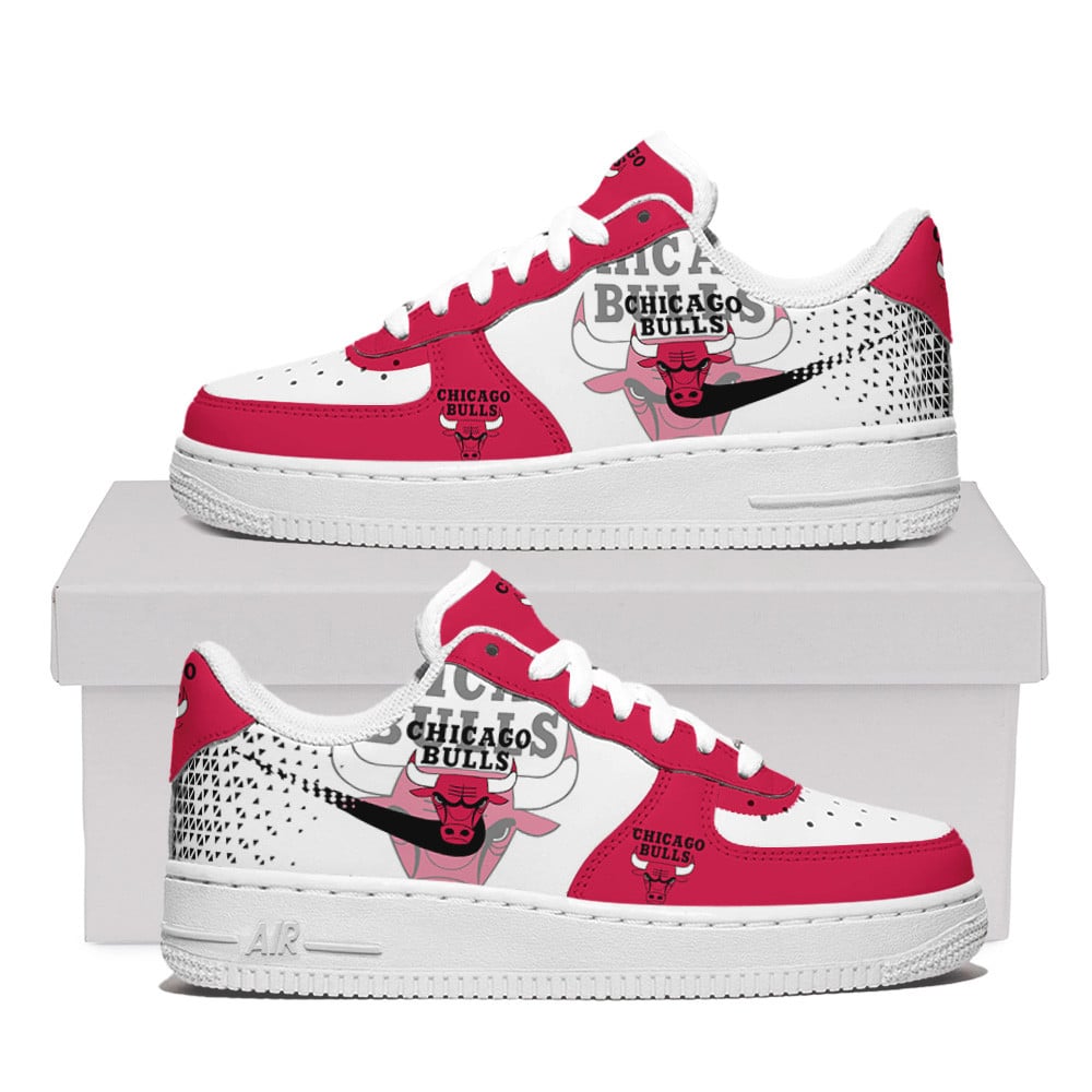 Chicago Bulls Air Force One Shoes For Men Women