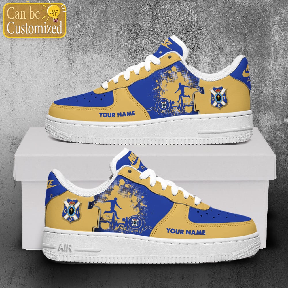 Cd Tenerife Air Force One Shoes Personalized For Men Women