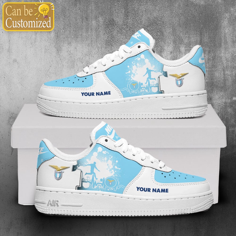 Lazio Air Force One Shoes Personalized For Men Women