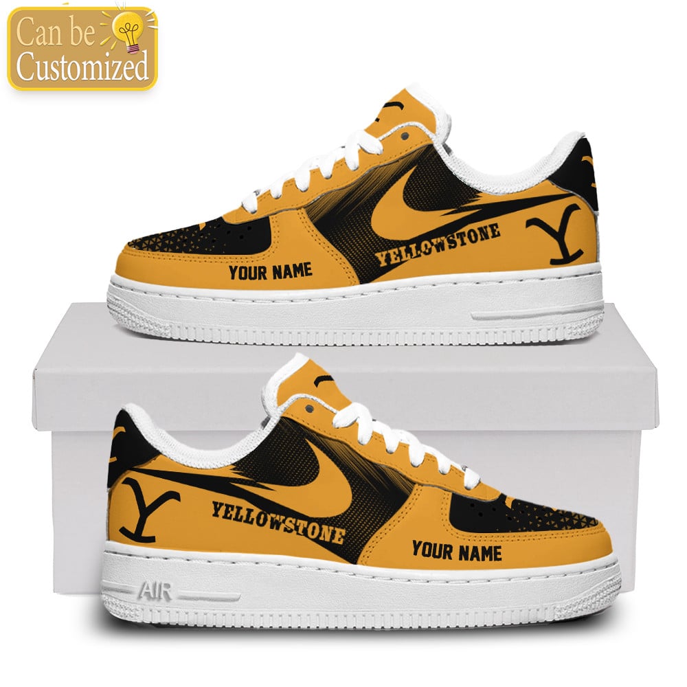 Yellowstone Air Force One Shoes Custom Name For Men Women