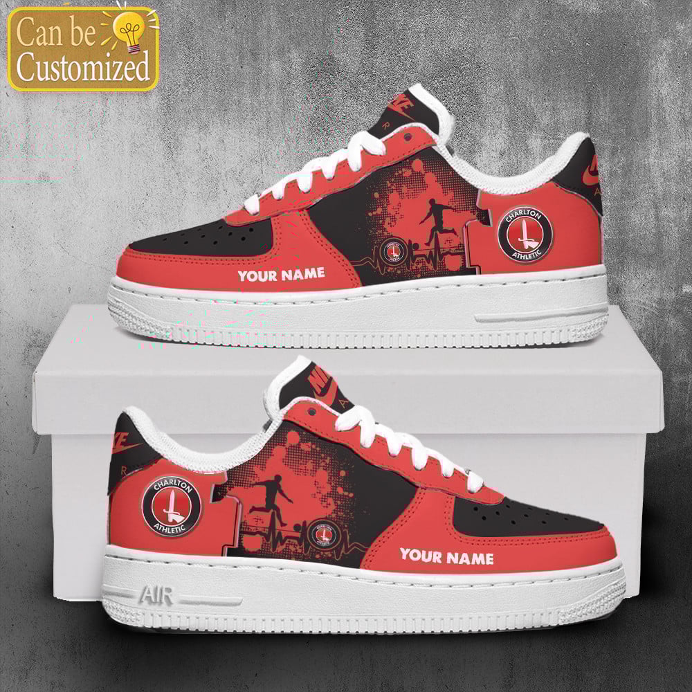 Charlton Athletic Air Force One Shoes Personalized For Men Women