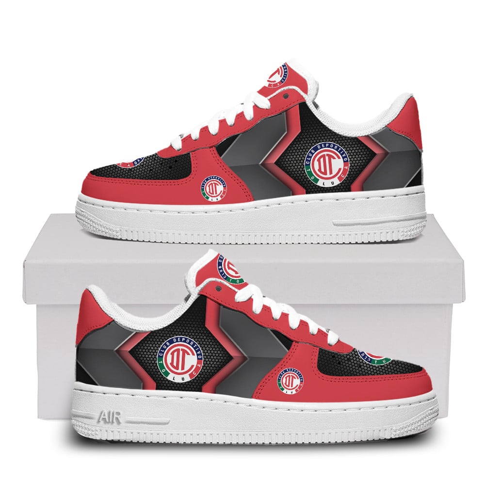 Deportivo Toluca Air Force One Shoes Sneaker For Men Women Style Special 