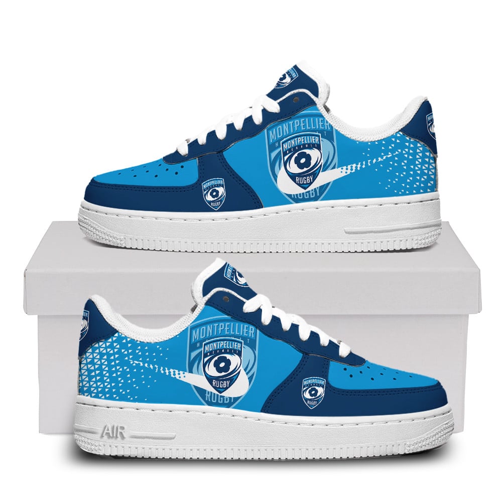 Montpellier Hrault Rugby Air Force One Shoes For Men Women Style Special 