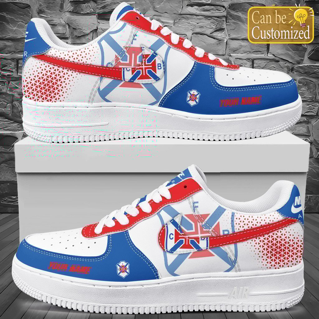 Belenenses Air Force One Shoes C626 Personalized For Men Women