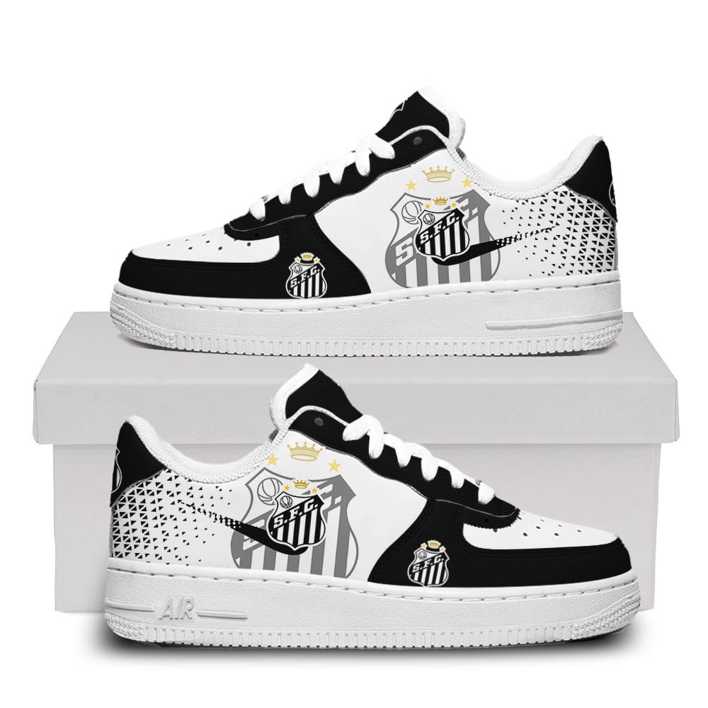 Santos Fc Air Force One Shoes For Men Women
