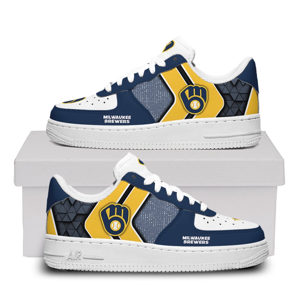 Milwaukee Brewers Air Force One Shoes For Men Women