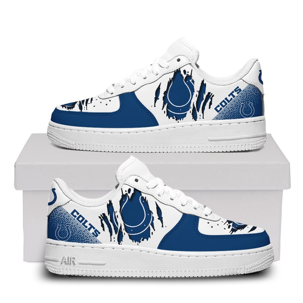 Indianapolis Colts Premium Air Force One Shoes For Men Women