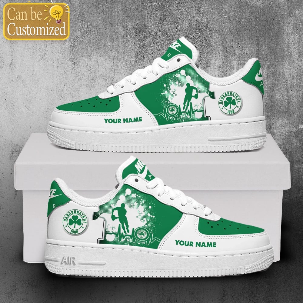 Panathinaikos Fc Air Force One Shoes Personalized For Men Women