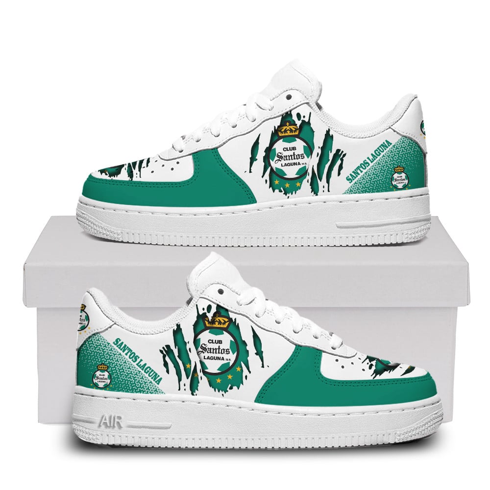 Santos Laguna Air Force One Shoes For Men Women