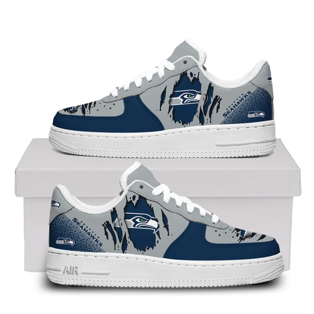 Seattle Seahawks Premium Air Force One Shoes For Men Women