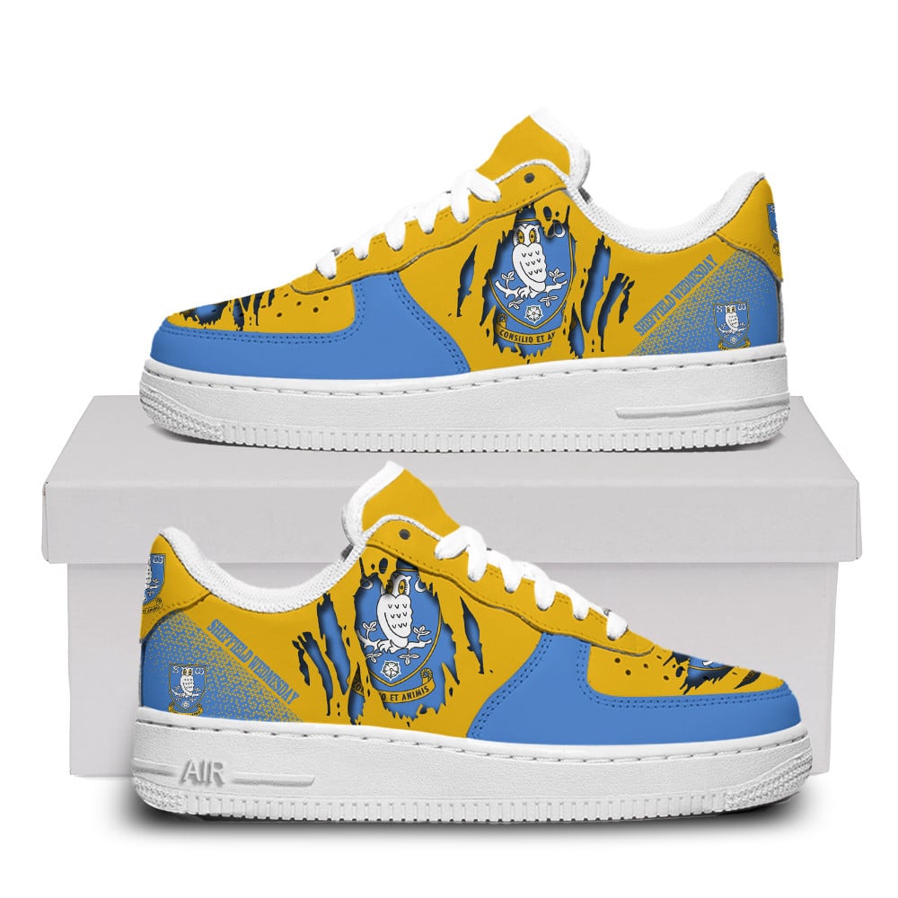 Sheffield Wednesday Air Force One Shoes For Men Women