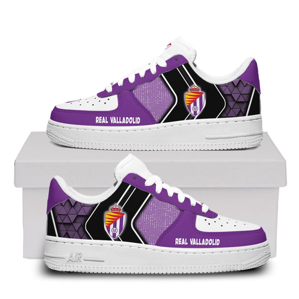 Real Valladolid Air Force One Shoes For Men Women Style Special 