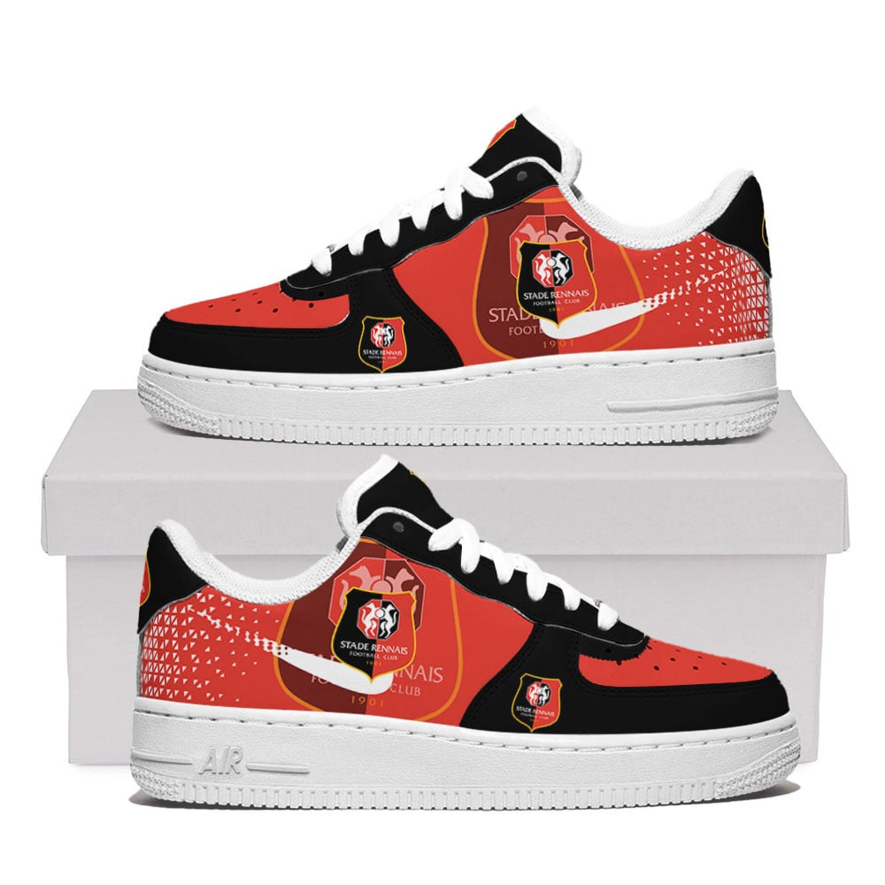 Stade Rennais Air Force One Shoes For Men Women Style Special 