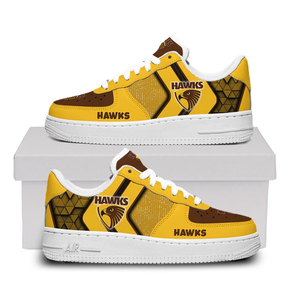 Hawthorn Football Club Air Force One Shoes For Men Women
