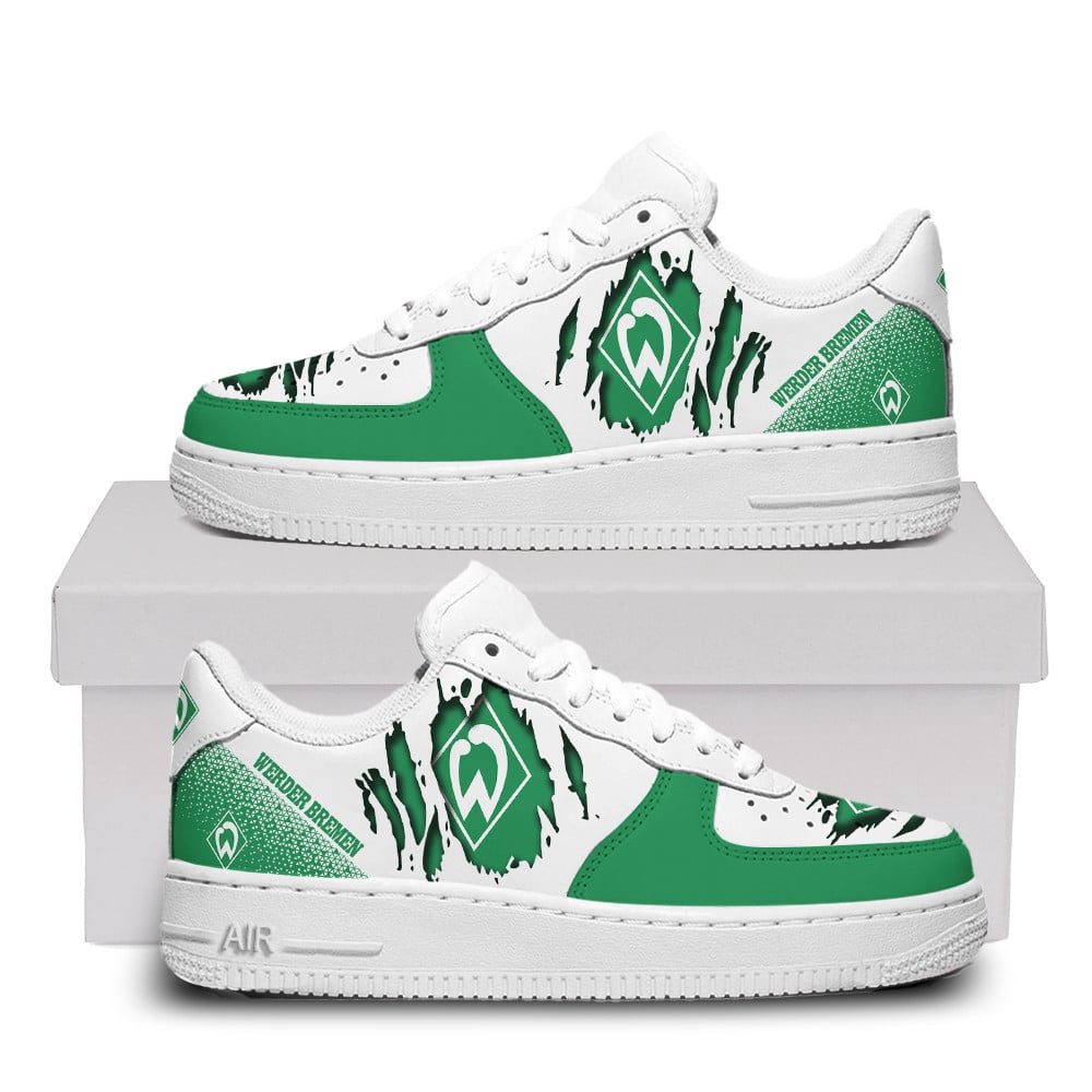 Werder Bremen Air Force One Shoes For Men Women