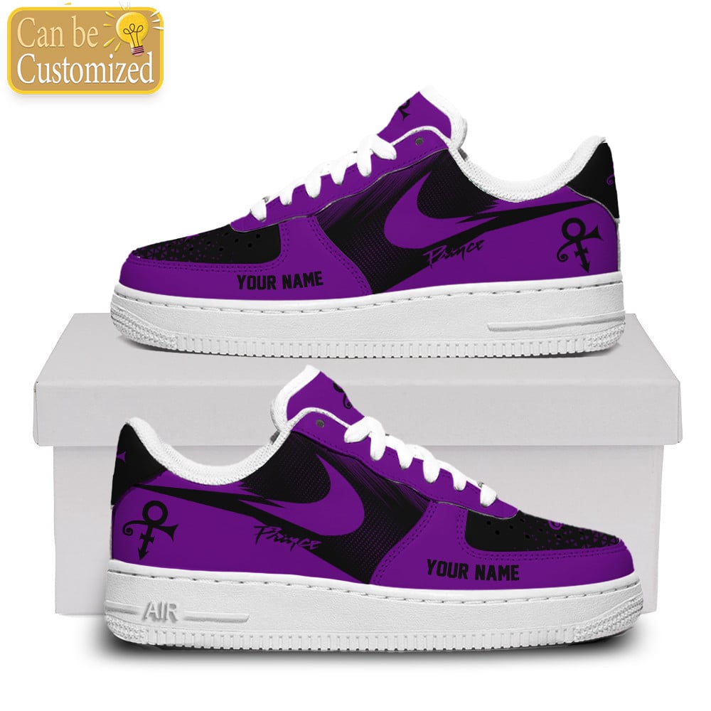 Prince Air Force One Shoes Custom Name For Men Women