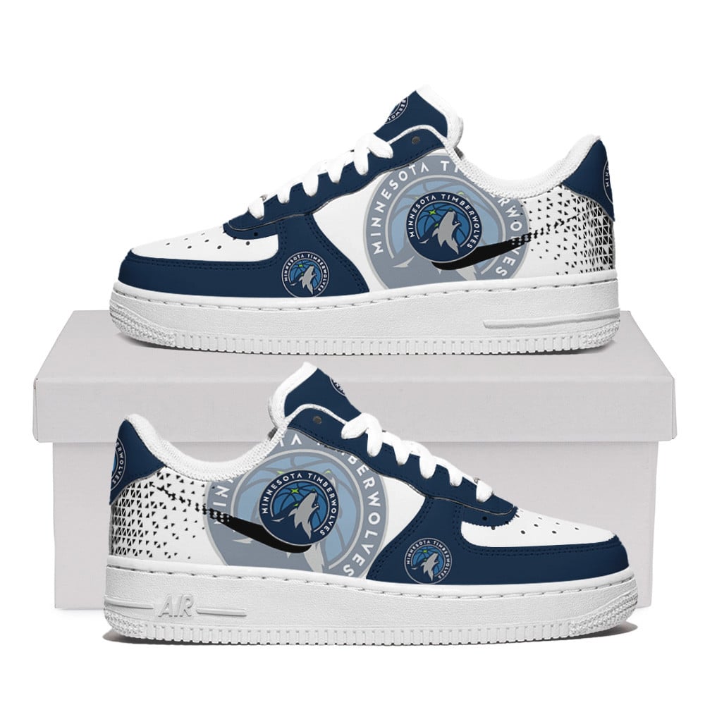 Minnesota Timberwolves Air Force One Shoes For Men Women
