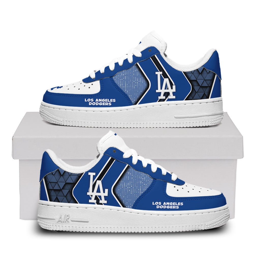 Los Angeles Dodgers Air Force One Shoes For Men Women