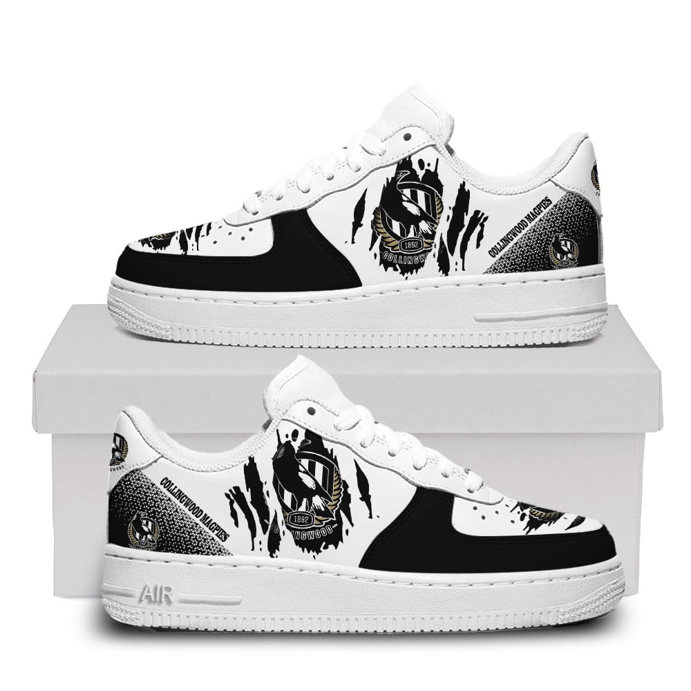 Collingwood Magpies Air Force One Shoes Sneaker For Men Women