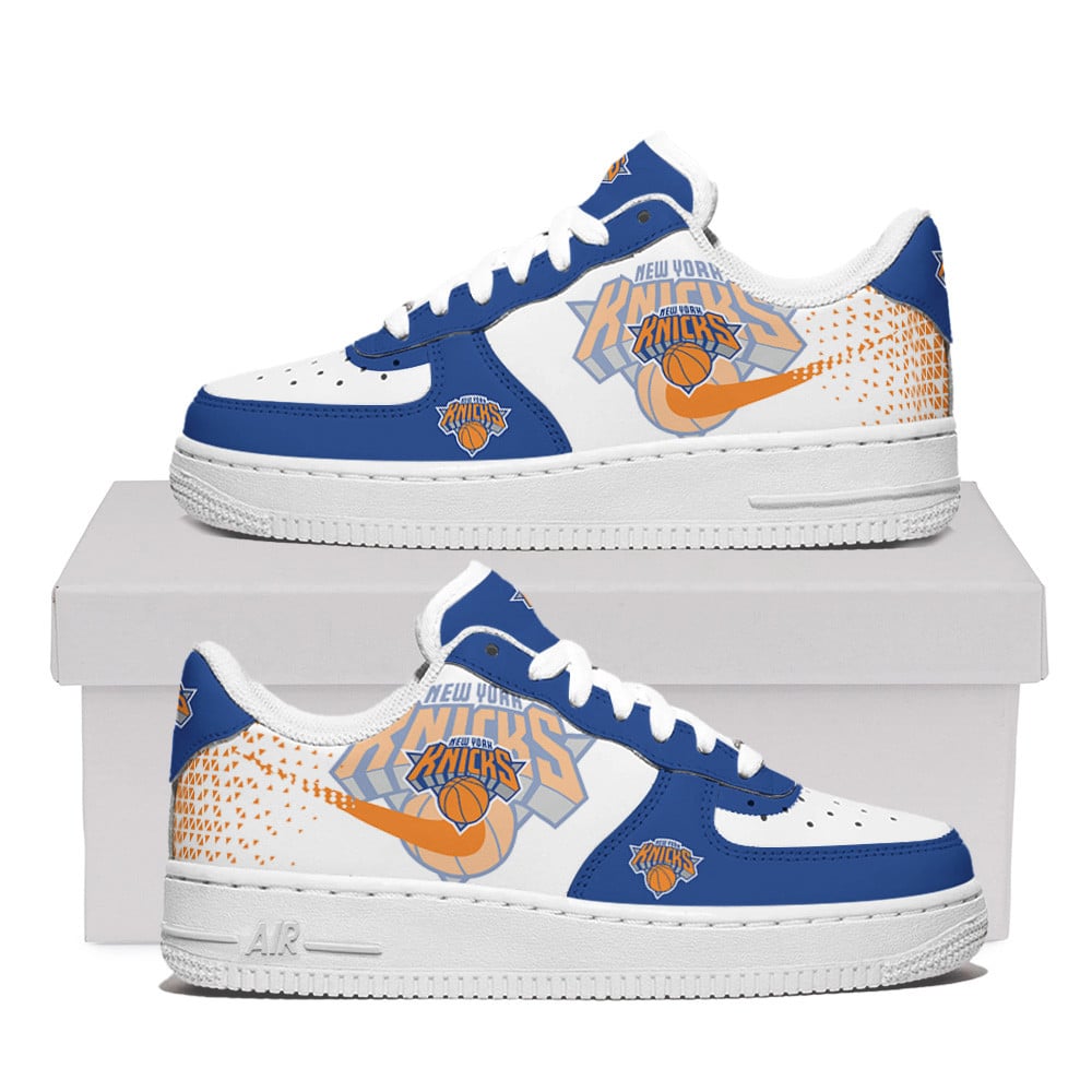 New York Knicks Air Force One Shoes For Men Women