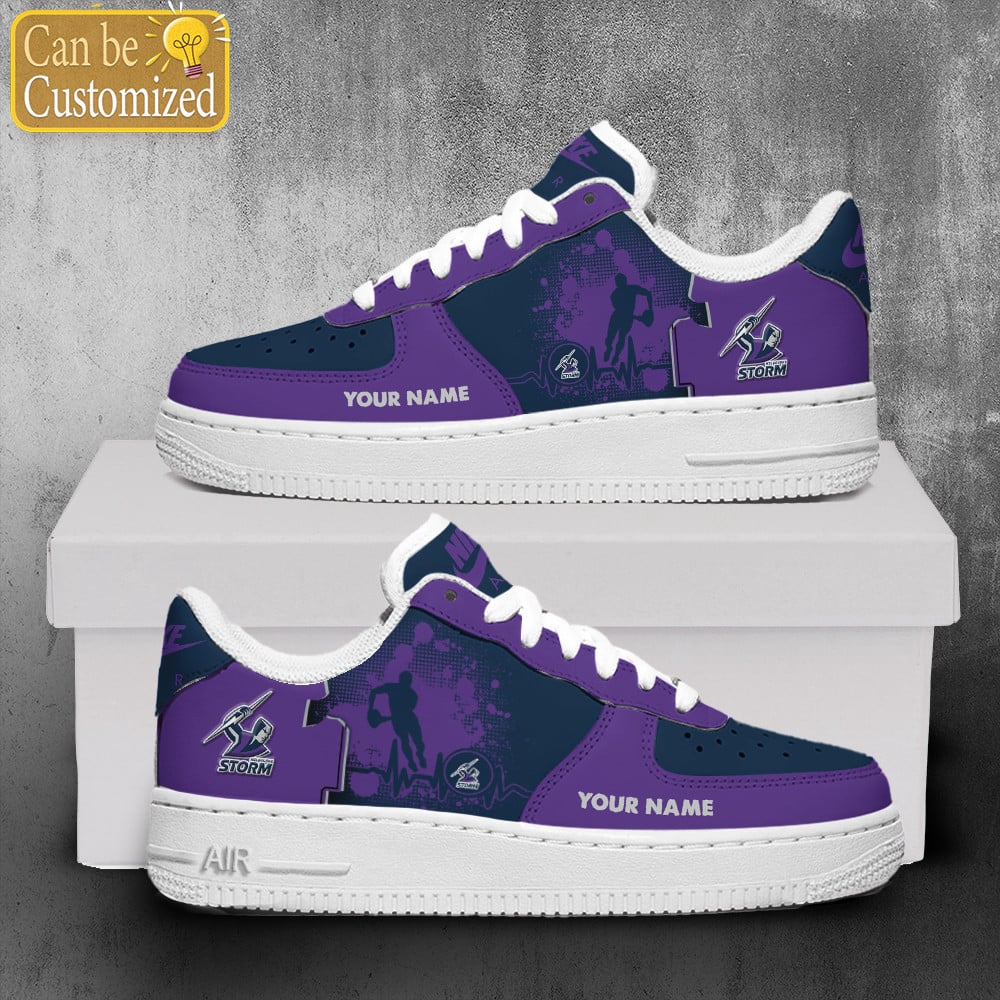 Melbourne Storm Air Force One Shoes Personalized For Men Women