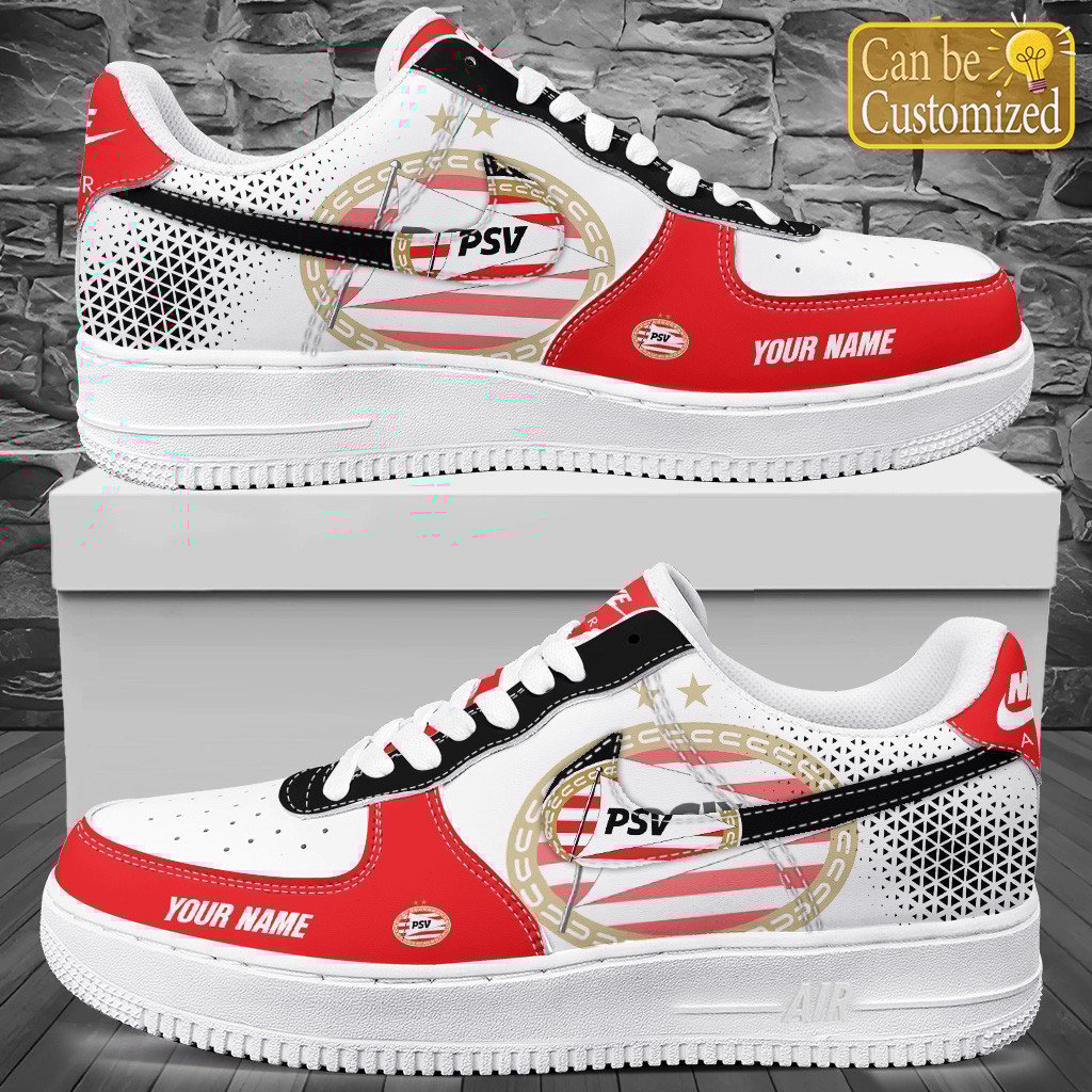 Psv Eindhoven Air Force One Shoes Personalized For Men Women Special Af1 Collection