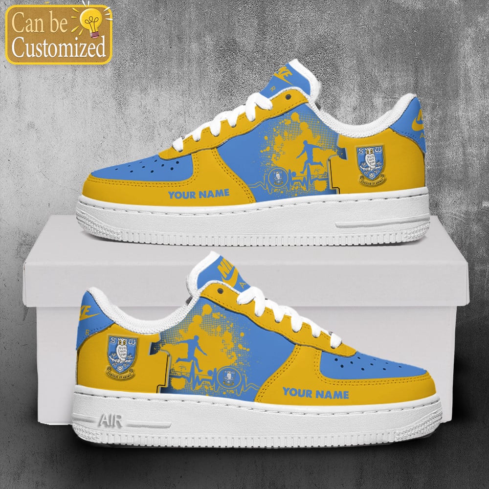 Sheffield Wednesday Air Force One Shoes Personalized For Men Women
