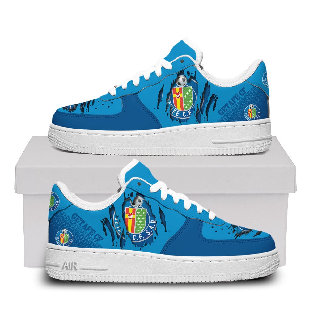 Getafe Cf Air Force One Shoes For Men Women Special Af1 Collection
