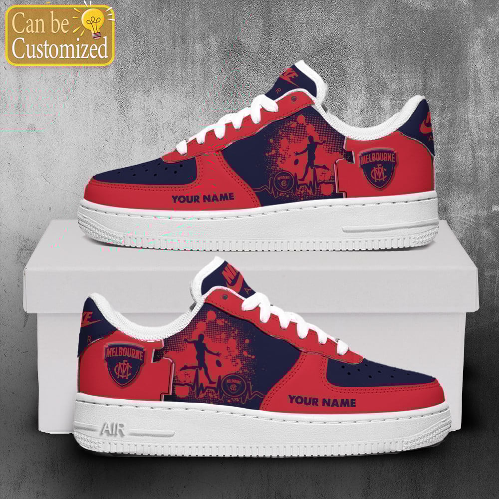 Melbourne Demons Air Force One Shoes Personalized For Men Women