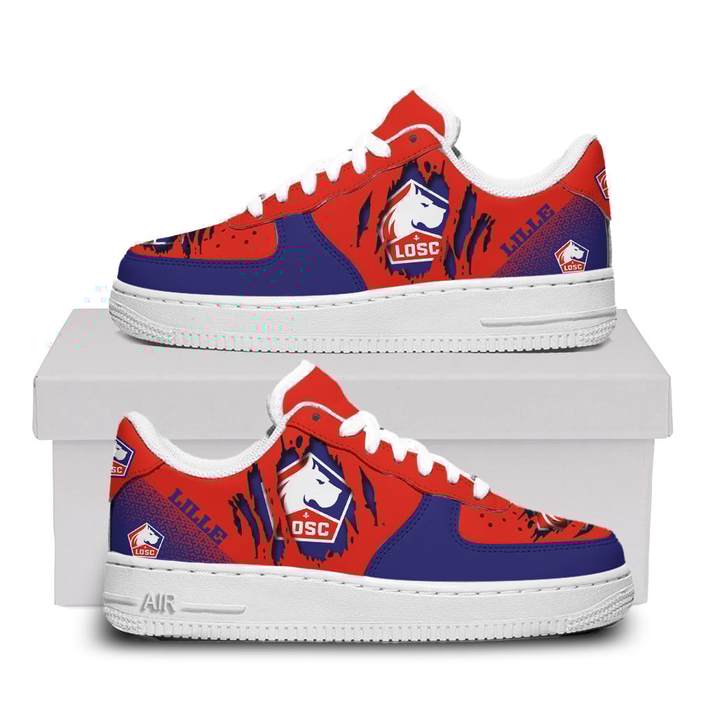 Losc Lille Air Force One Shoes For Men Women Special Af1 Collection