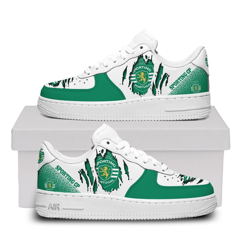Sporting Cp Air Force One Shoes For Men Women