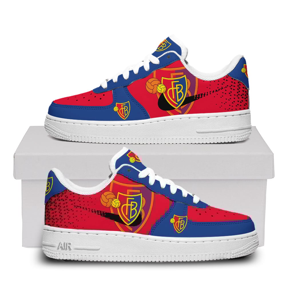 Fc Basel Air Force One Shoes For Men Women