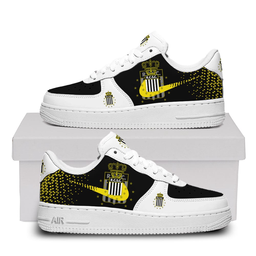 Sporting Charleroi Air Force One Shoes For Fans For Men Women
