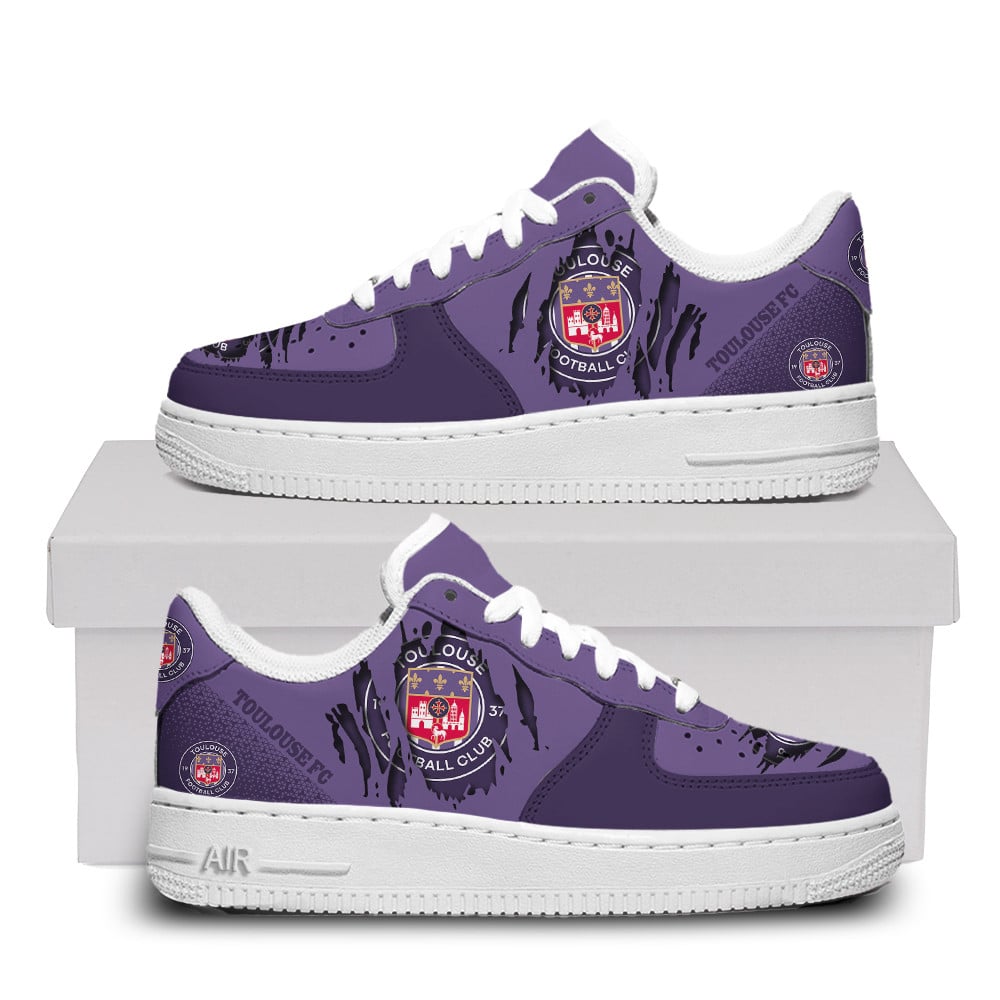 Toulouse Fc Air Force One Shoes For Fans For Men Women