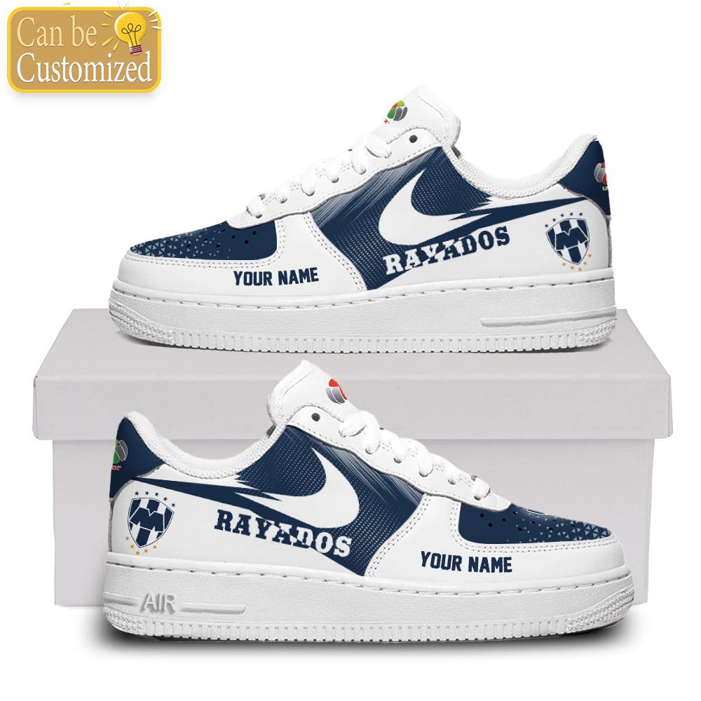Rayados Air Force One Shoes Custom Name For Men Women