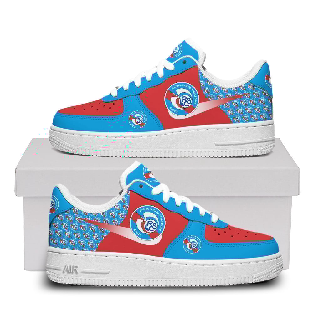 Rc Strasbourg Alsace Air Force One Shoes For Fans For Men Women