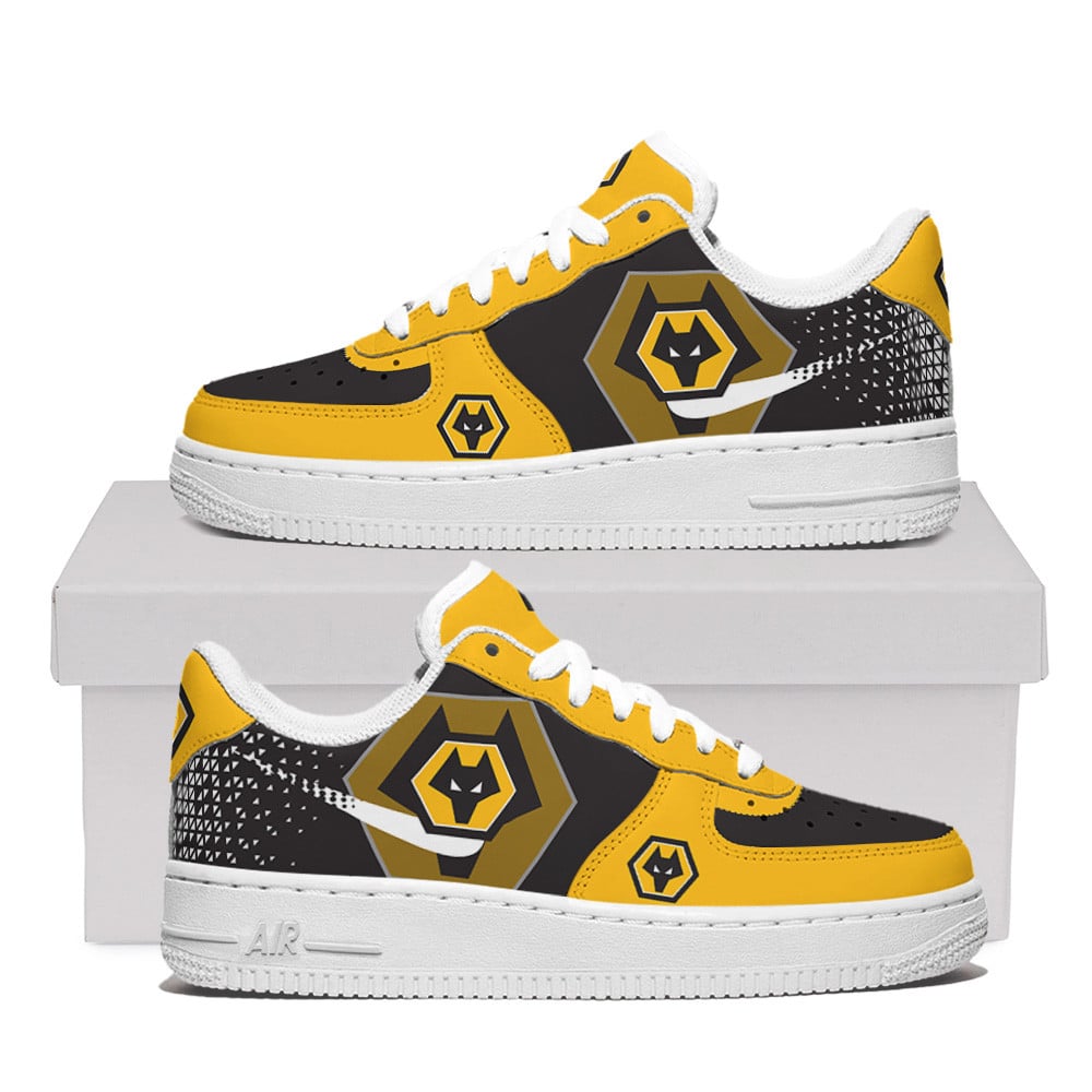 Wolvehampton Wanderers Air Force One Shoes For Men Women