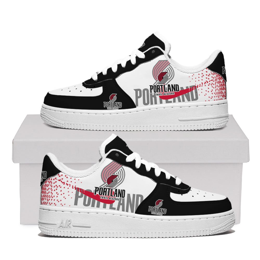 Portland Trail Blazers Air Force One Shoes For Men Women